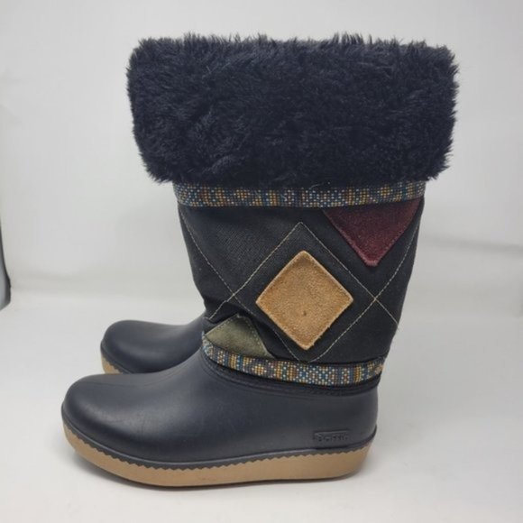 Baffin | Fleeced Lined Winter Snowboots Patterend Black - Picture 3 of 10